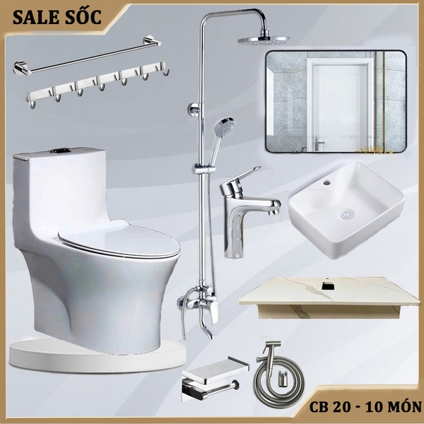 Combo phòng tắm, combo nhà tắm 20