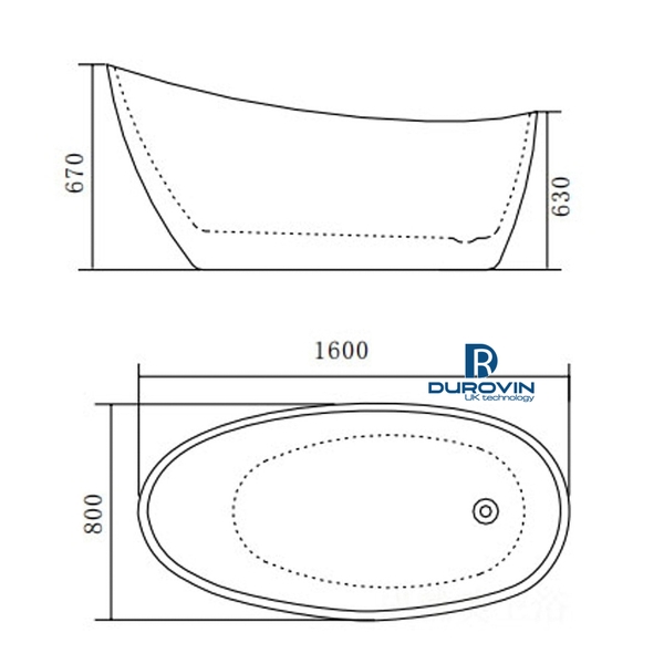 Bồn Tắm DRV-2430