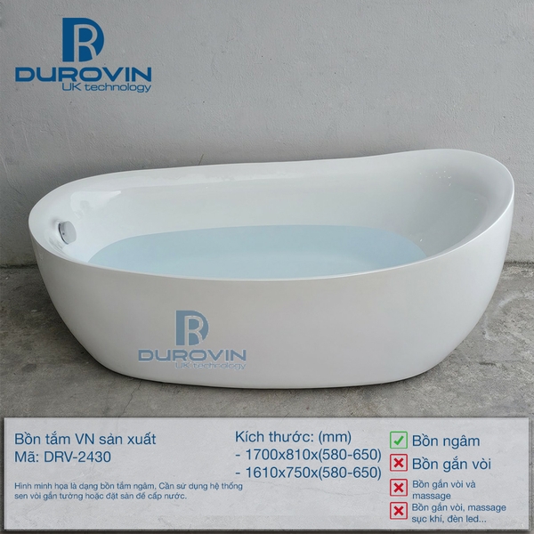 Bồn Tắm DRV-2430
