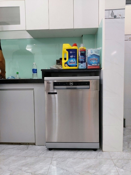 Máy rửa bát Texgio Dishwasher TG21H775B - 13 Bộ Sấy Khí Nóng, Diệt Khuẩn UV