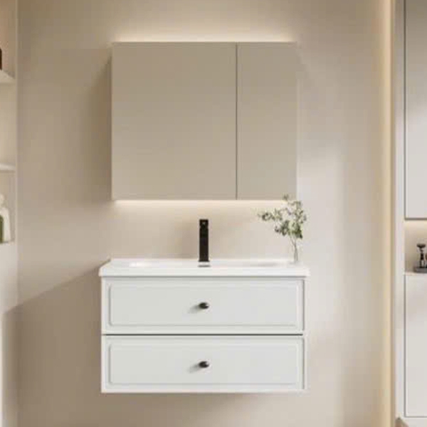 Bộ tủ chậu lavabo, tủ gương phòng tắm CR-294