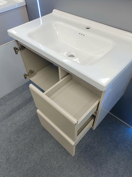 Bộ tủ chậu lavabo, tủ gương phòng tắm TC 006-80