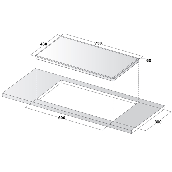 Bếp từ đôi Canzy CZ-686DP