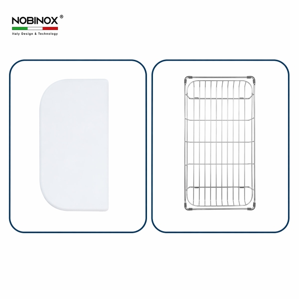 Chậu rửa bát NoBiNox NN975D