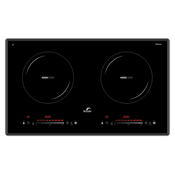 Bếp từ đôi Bauer 3008SI | Tặng máy hút mùi + Tặng bộ nồi 4 món