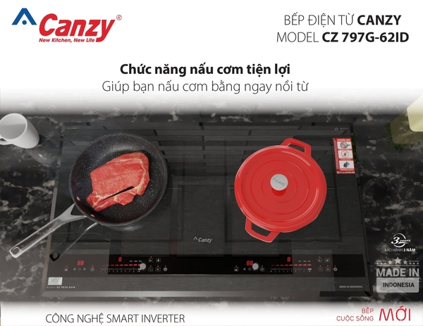 BẾP ĐIỆN TỪ CZ 797G-62ID