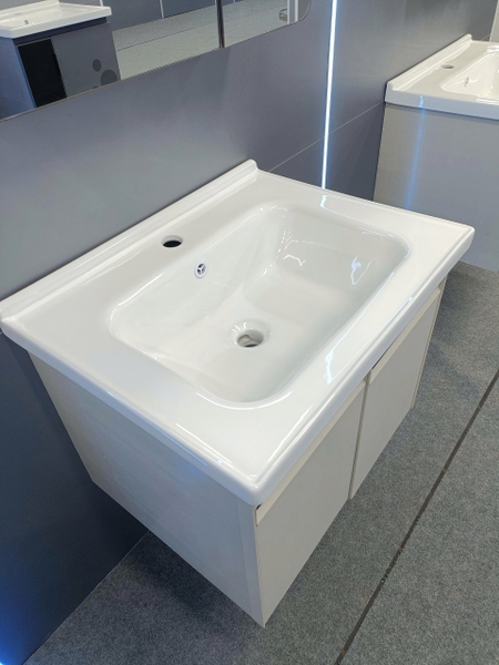 Bộ tủ chậu lavabo, tủ gương phòng tắm TC 009-60