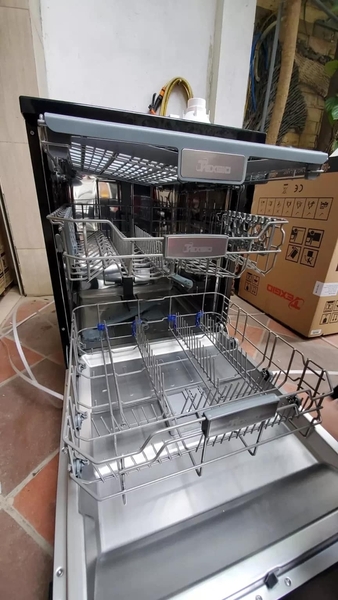 Máy rửa bát Texgio Dishwasher TGF3815B - 15 Bộ Tự Động Mở Cửa