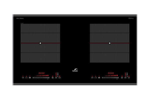 Bếp từ đôi Bauer BE-358SA + Tặng hút mùi + tặng bộ nồi