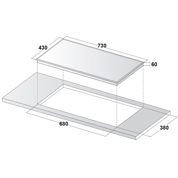 Bếp từ đôi Faster FS 636i