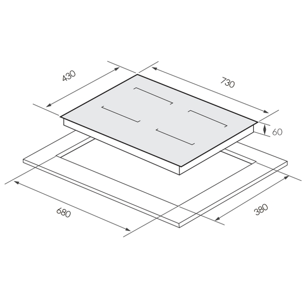 Bếp từ Đôi GrandX GX IH788 lux