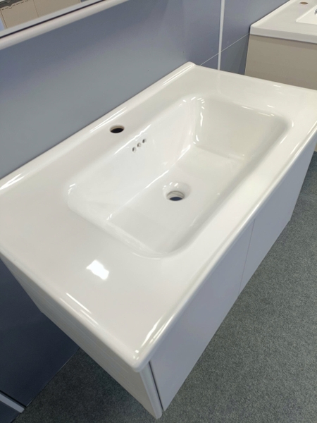 Bộ tủ chậu lavabo, tủ gương phòng tắm TC 016-80