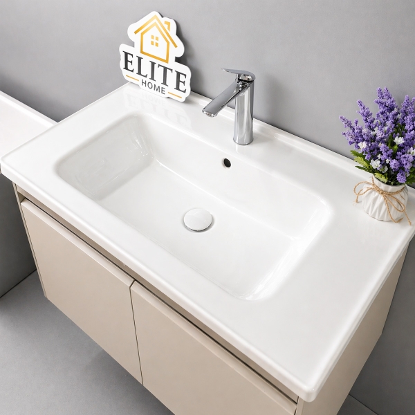 Bộ tủ chậu lavabo, tủ gương phòng tắm TC 009-80