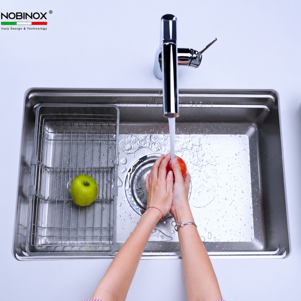 Chậu rửa bát NoBiNox NJ562D