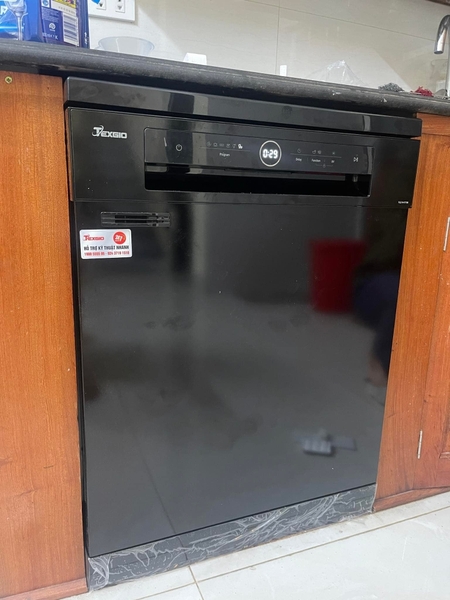 Máy rửa bát Texgio Dishwasher TG21H775B - 13 Bộ Sấy Khí Nóng, Diệt Khuẩn UV