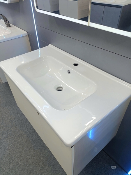 Bộ tủ chậu lavabo, tủ gương phòng tắm TC 008-80