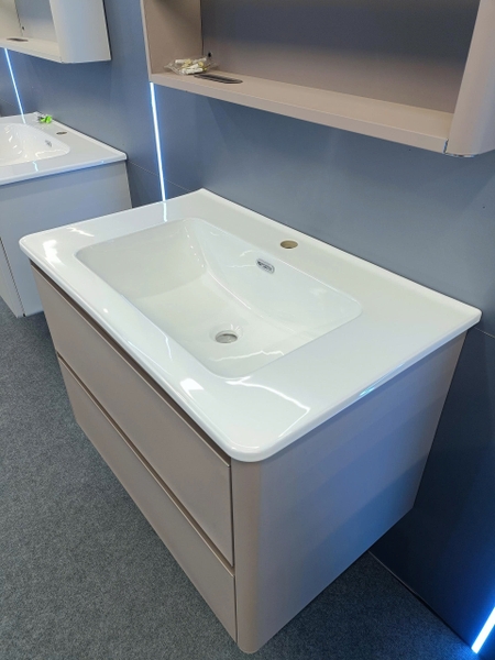 Bộ tủ chậu lavabo, tủ gương phòng tắm TC 032-80