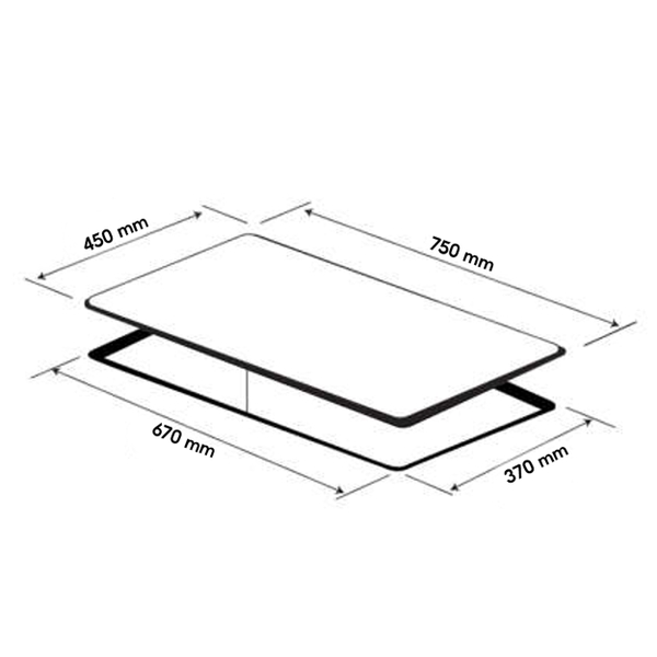 Bếp từ đôi Canzy CZ-9928P – Nhập Đức