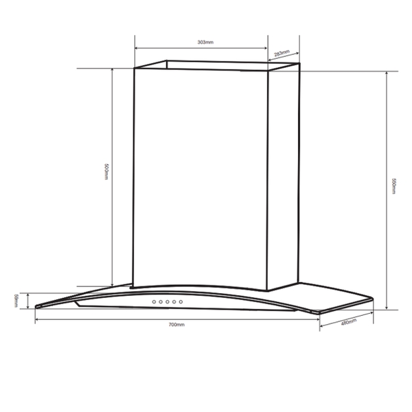 Máy hút mùi Faster FS-780B