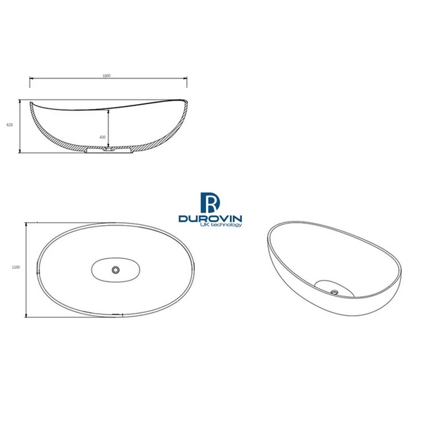 Bồn Tắm Đá Solid Suface DRV-6803