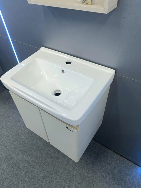 Bộ tủ chậu lavabo, tủ gương phòng tắm TC 019-50