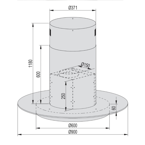 Máy Hút Mùi Độc Lập Canzy CZ 890G