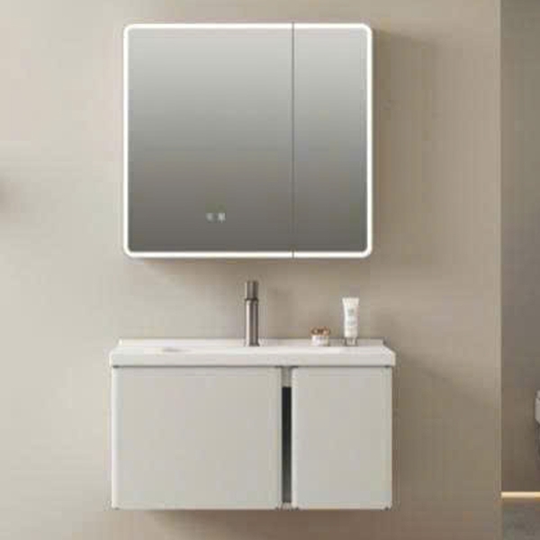 Bộ tủ chậu lavabo, tủ gương phòng tắm 010-80