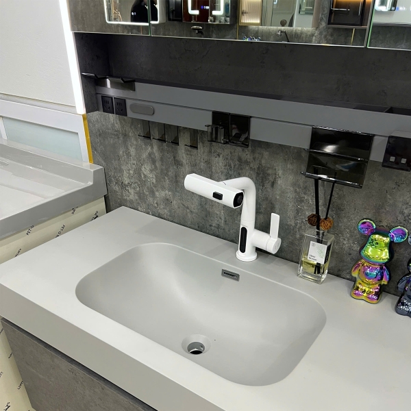 Bộ tủ chậu lavabo, tủ gương phòng tắm WL 2072