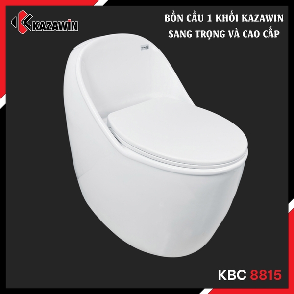 Bồn Cầu Một Khối KAZAWIN KBC 8815
