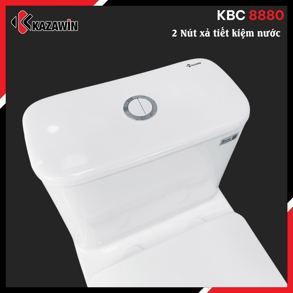Bồn Cầu Một Khối KAZAWIN KBC 8880