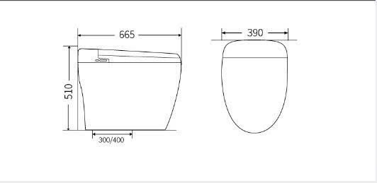 Bồn cầu thông minh CR 6903
