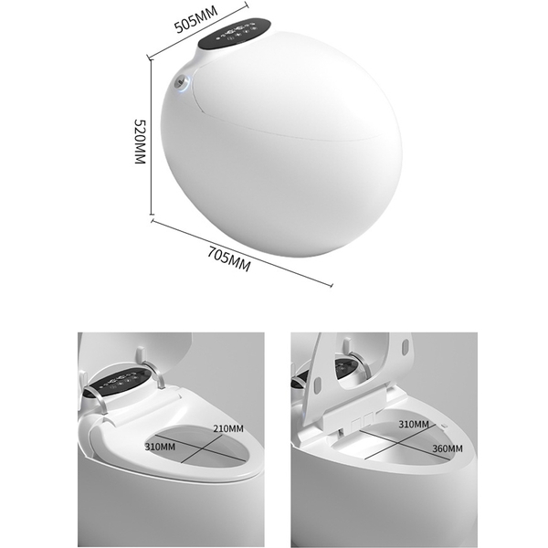 Bồn cầu thông minh CR 236