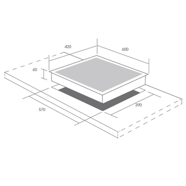 Bếp từ đôi Latino LT-600I