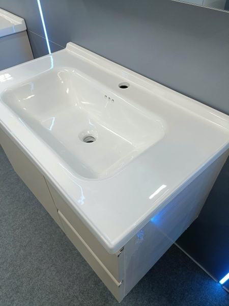 Bộ tủ chậu lavabo, tủ gương phòng tắm TC 006-80