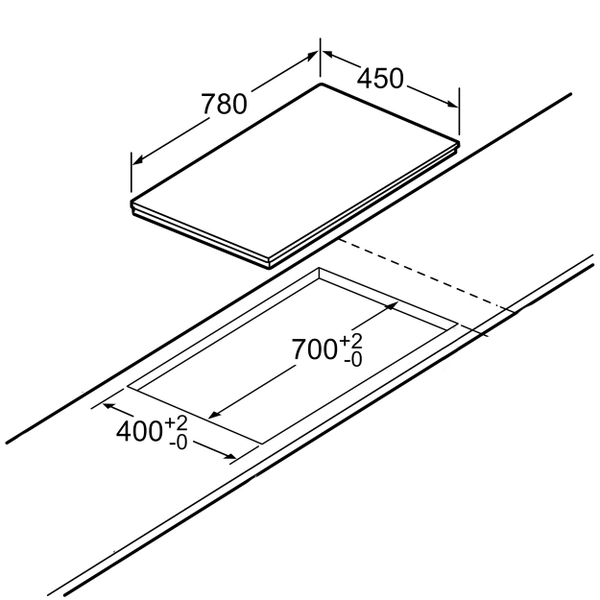 Bếp từ đôi Bosch PMI82560VN