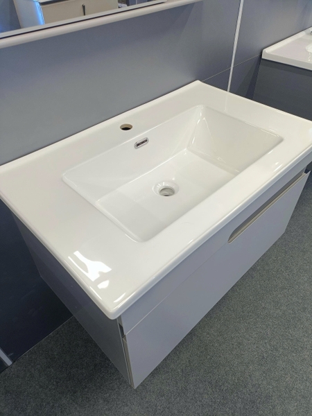 Bộ tủ chậu lavabo, tủ gương phòng tắm TC 021-80