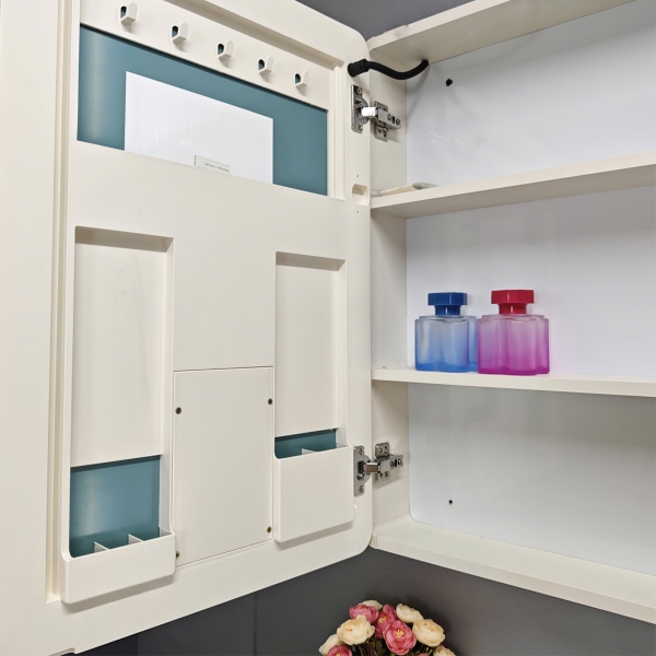 Bộ tủ chậu lavabo, tủ gương phòng tắm 2501-80