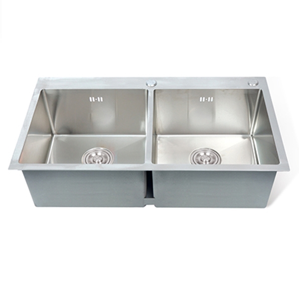 Chậu rửa chén, bát inox 2 hố