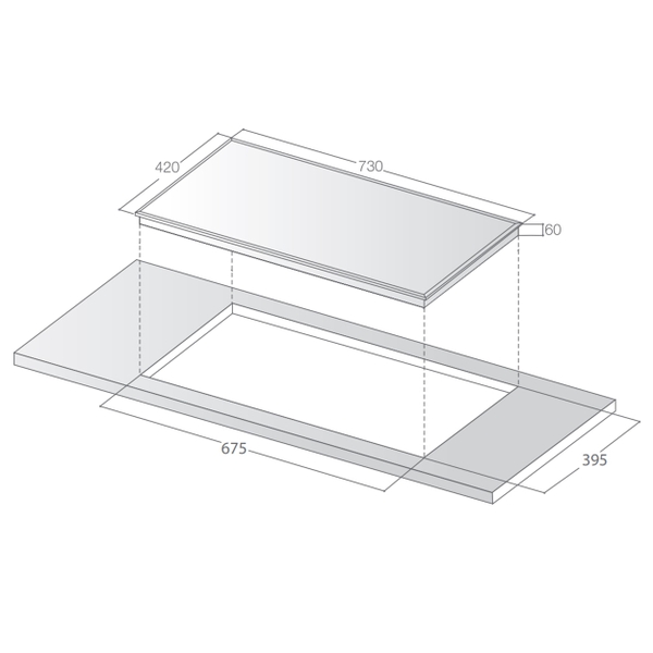 Bếp từ đôi Lorca LCI 886 Pro