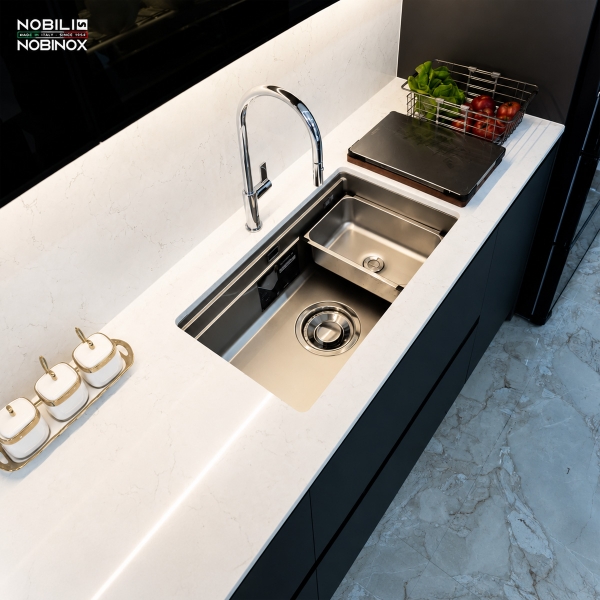 Chậu rửa bát NoBiNox NJ562D