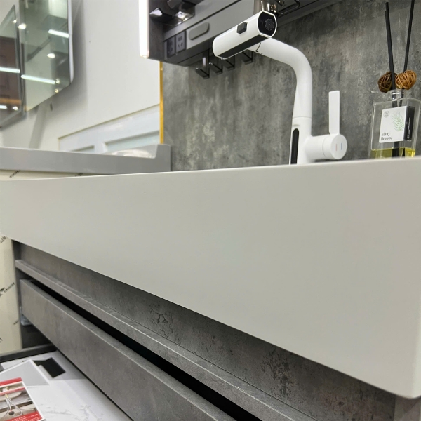 Bộ tủ chậu lavabo, tủ gương phòng tắm WL 2072