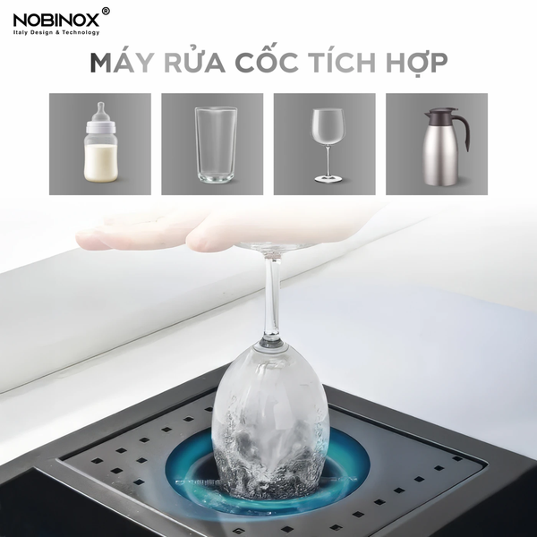 Chậu rửa bát NoBiNox NJ511B