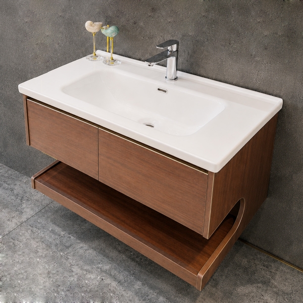Bộ tủ chậu lavabo, tủ gương phòng tắm WLA01