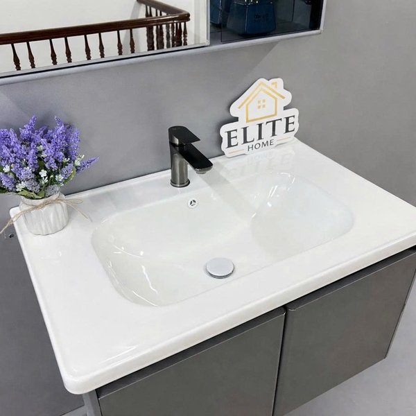 Bộ tủ chậu lavabo, tủ gương phòng tắm TC 013 - 02