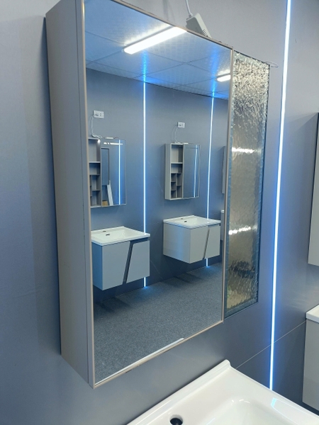 Bộ tủ chậu lavabo, tủ gương phòng tắm TC 029-60