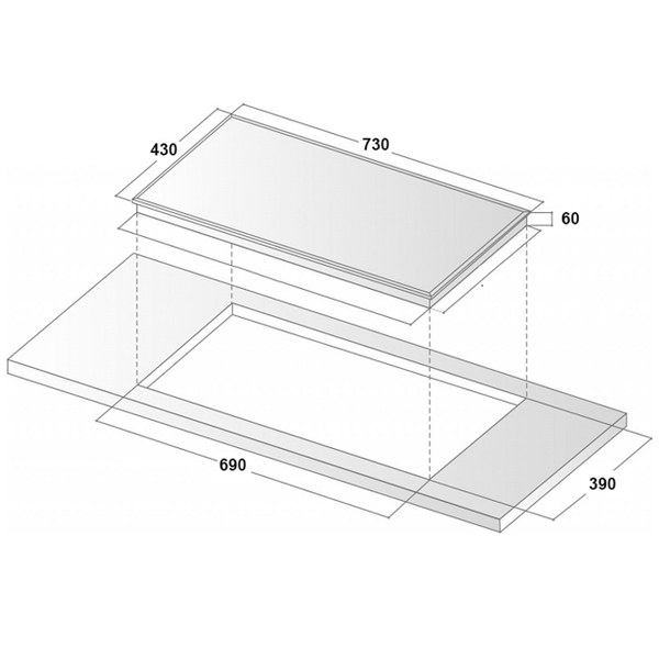 Bếp từ đôi Sevilla SV-N15