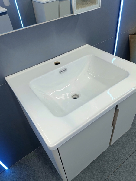 Bộ tủ chậu lavabo, tủ gương phòng tắm TC 028-60