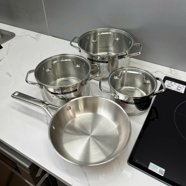 Bộ nồi GRANDX GX605 Nobel
