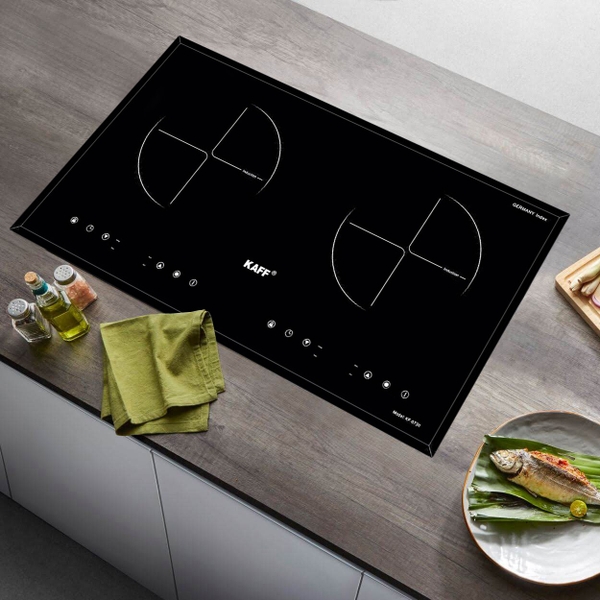 Bếp từ đôi KAFF KF-073II – Mâm từ E.G.O Đức