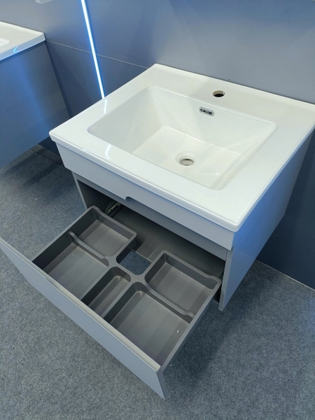 Bộ tủ chậu lavabo, tủ gương phòng tắm TC 021-60